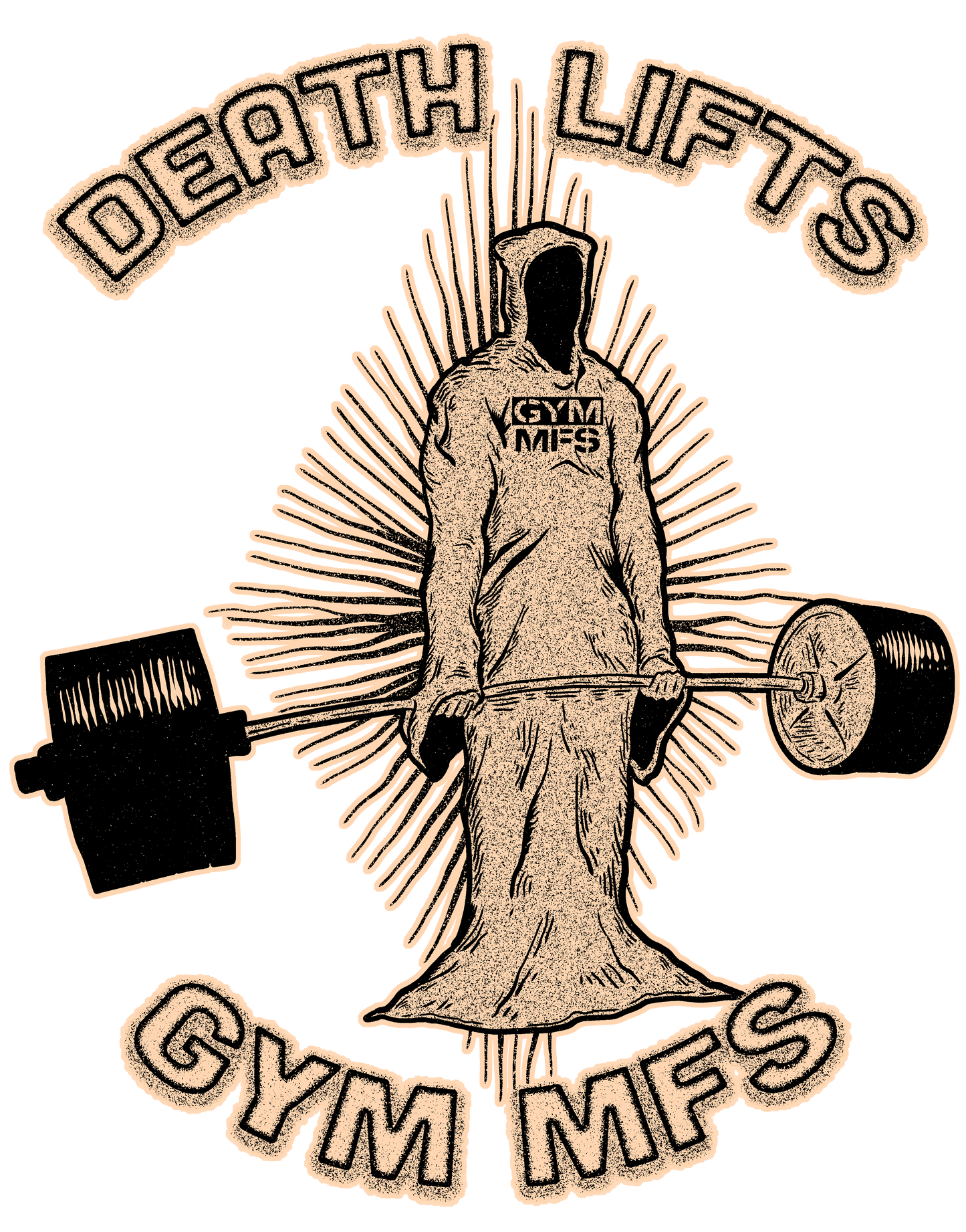 Death Lifts Gym Shirt GymMFS